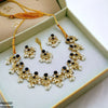 Tear/Flower Necklace Set