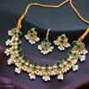 Tear/Flower Necklace Set