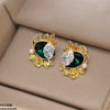 Oval Leaf Tops Pair