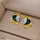 Oval Leaf Tops Pair
