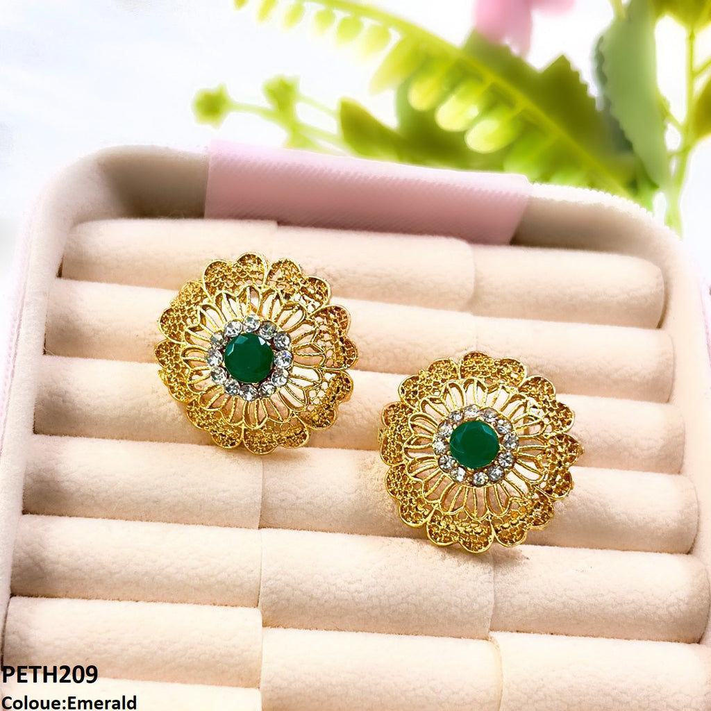Heart Flower Tops Pair