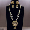 Cut Jhumki Drop Pearl Mala