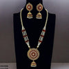 Cut Jhumki Drop Pearl Mala