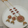 Cut Jhumki Drop Pearl Mala