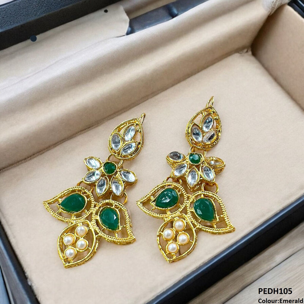 Double Eye Drop Earrings