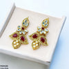 Double Eye Drop Earrings