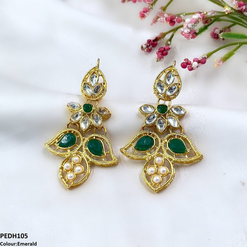 Double Eye Drop Earrings