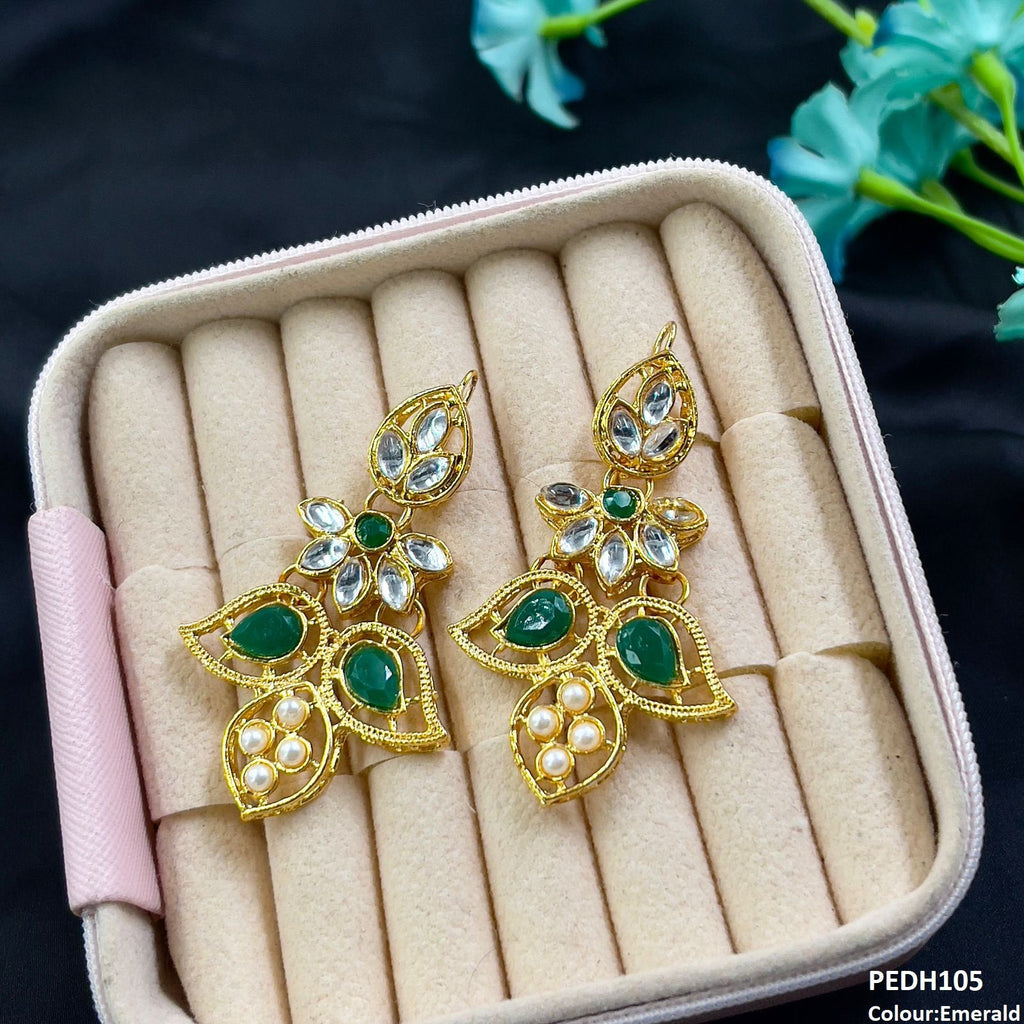 Double Eye Drop Earrings
