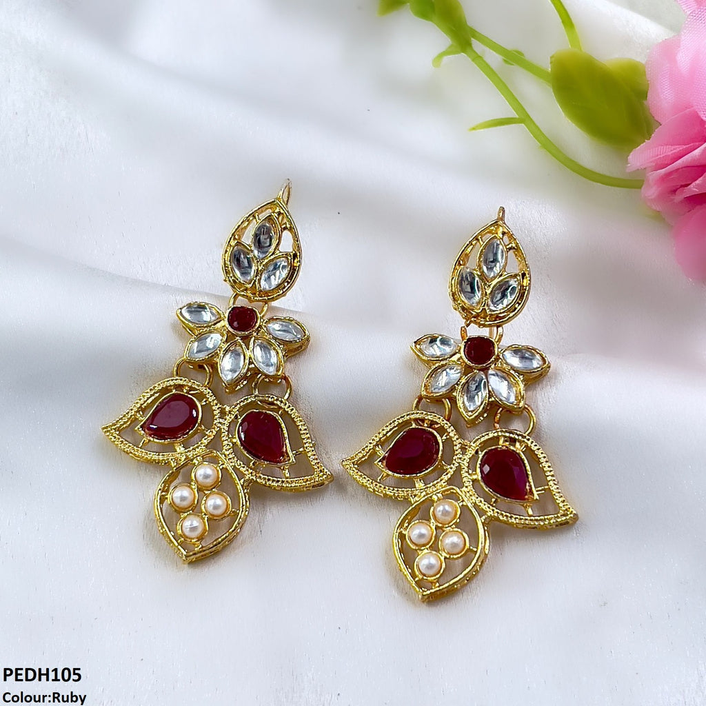Double Eye Drop Earrings