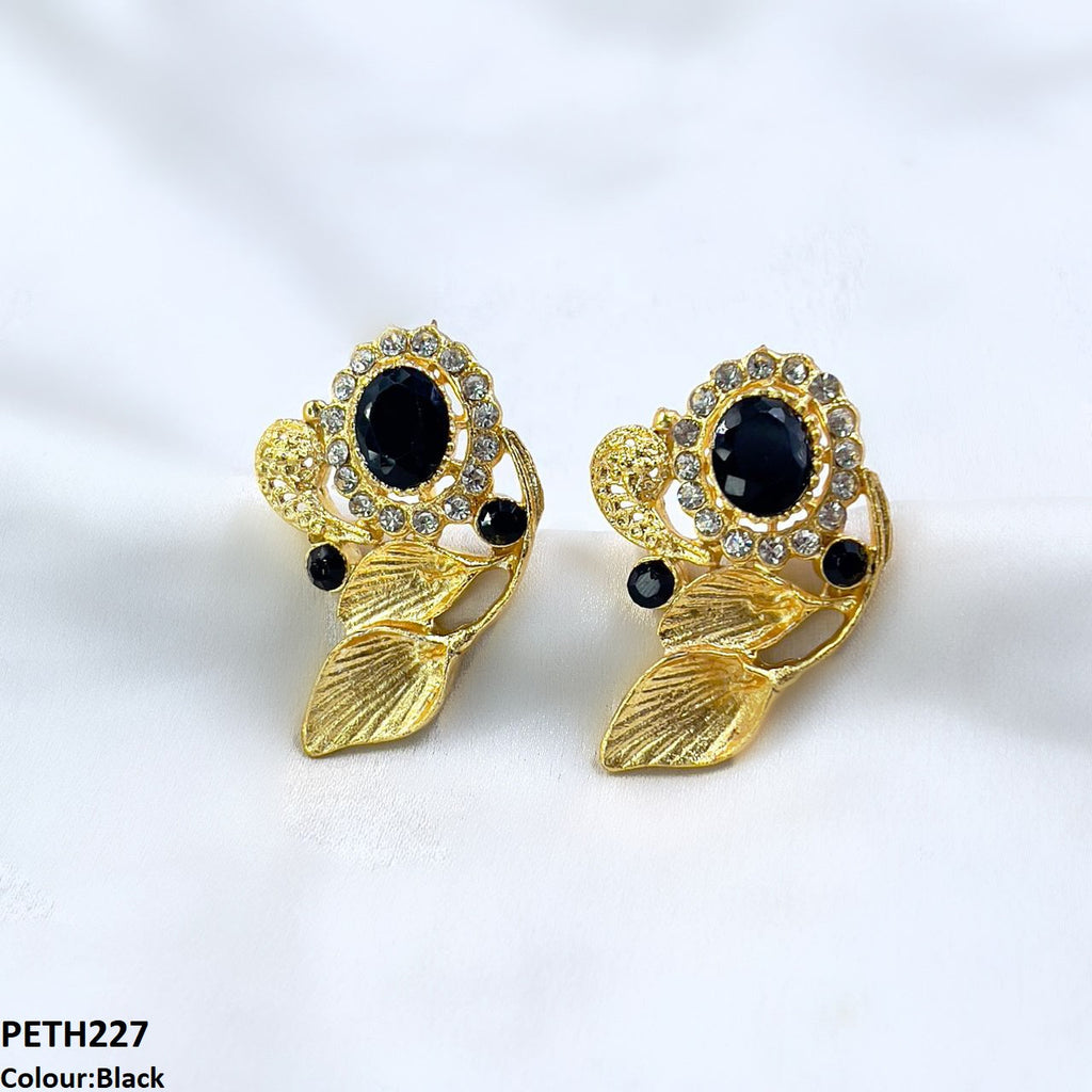 Double Leaf Oval Tops Pair