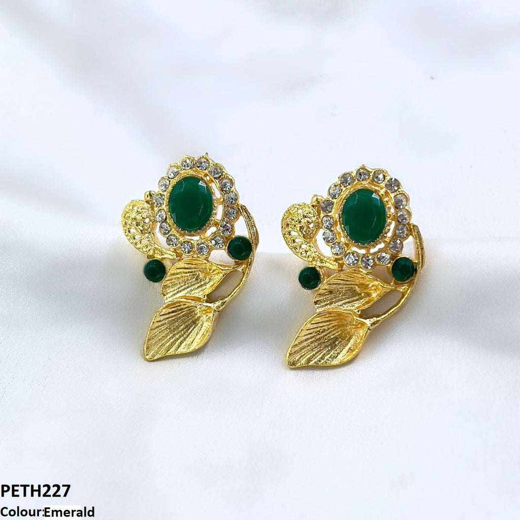Double Leaf Oval Tops Pair