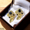 Double Leaf Oval Tops Pair