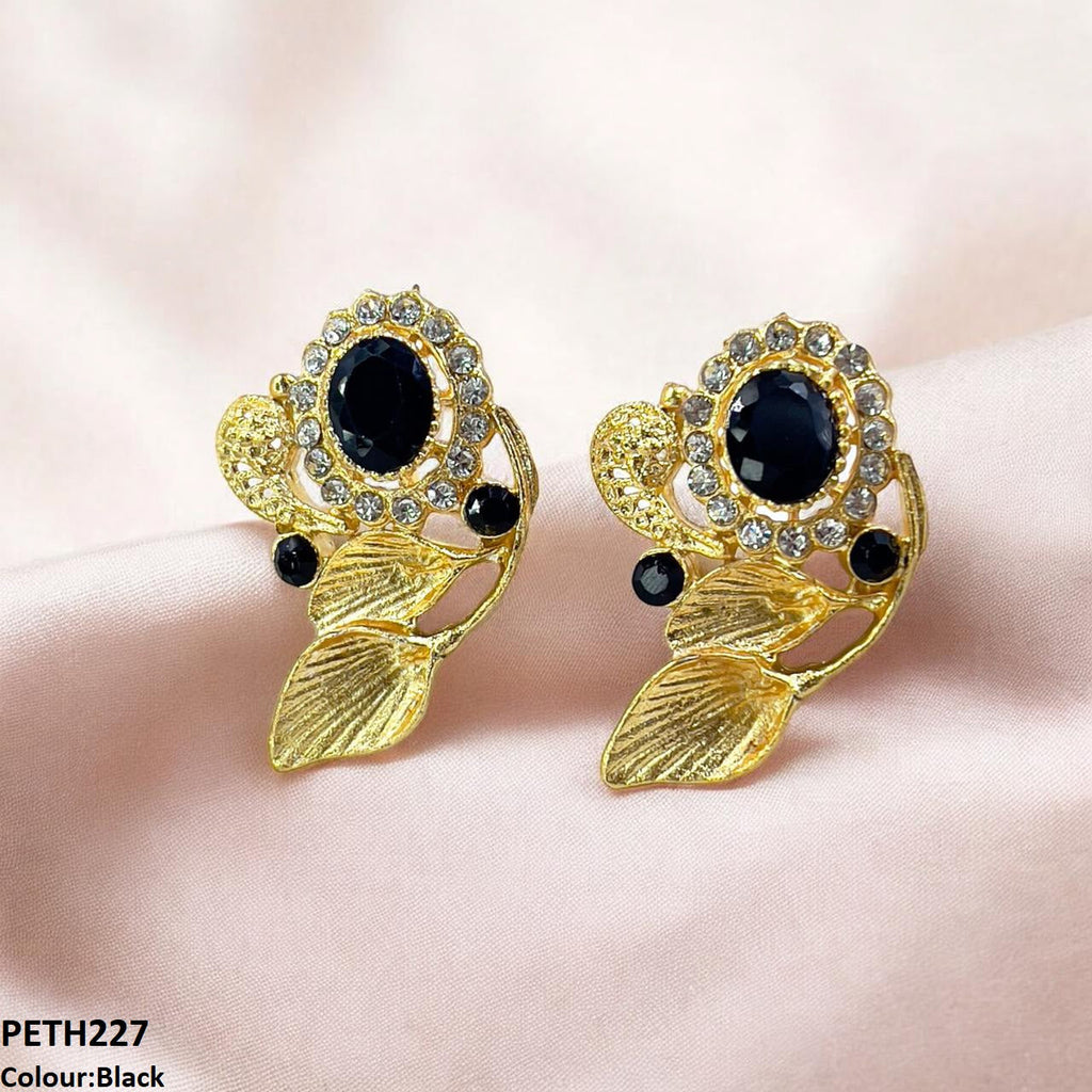 Double Leaf Oval Tops Pair