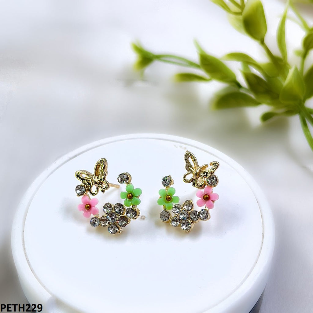 Flower/Butterfly Tops Pair