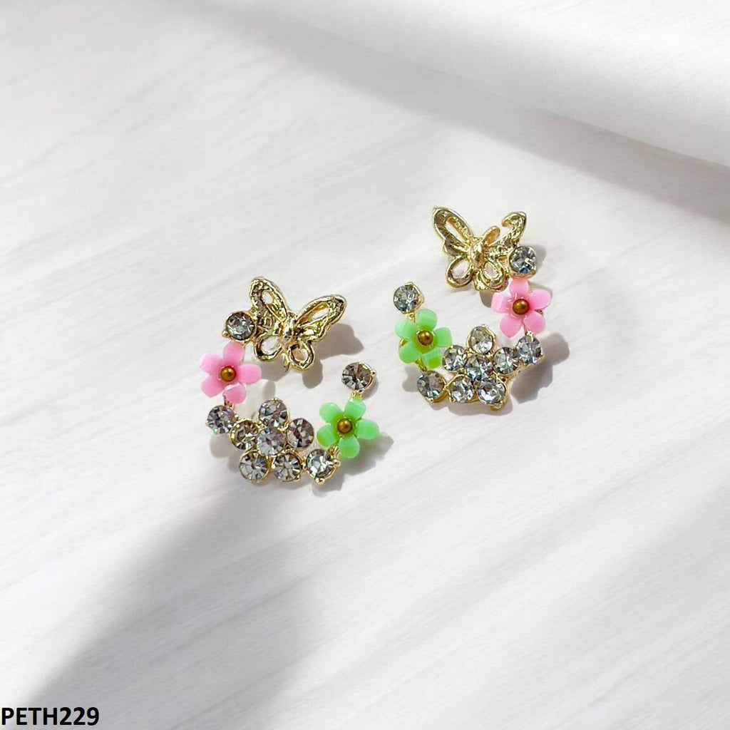 Flower/Butterfly Tops Pair
