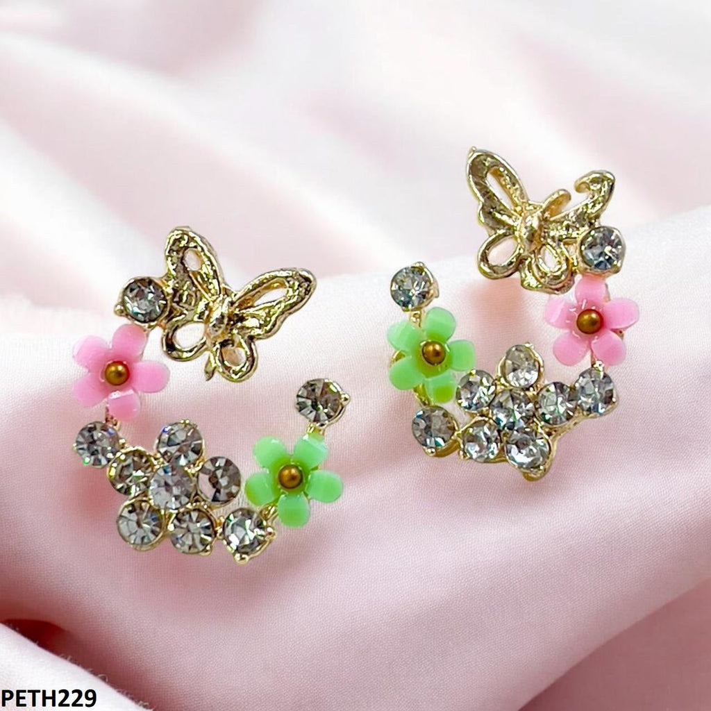 Flower/Butterfly Tops Pair