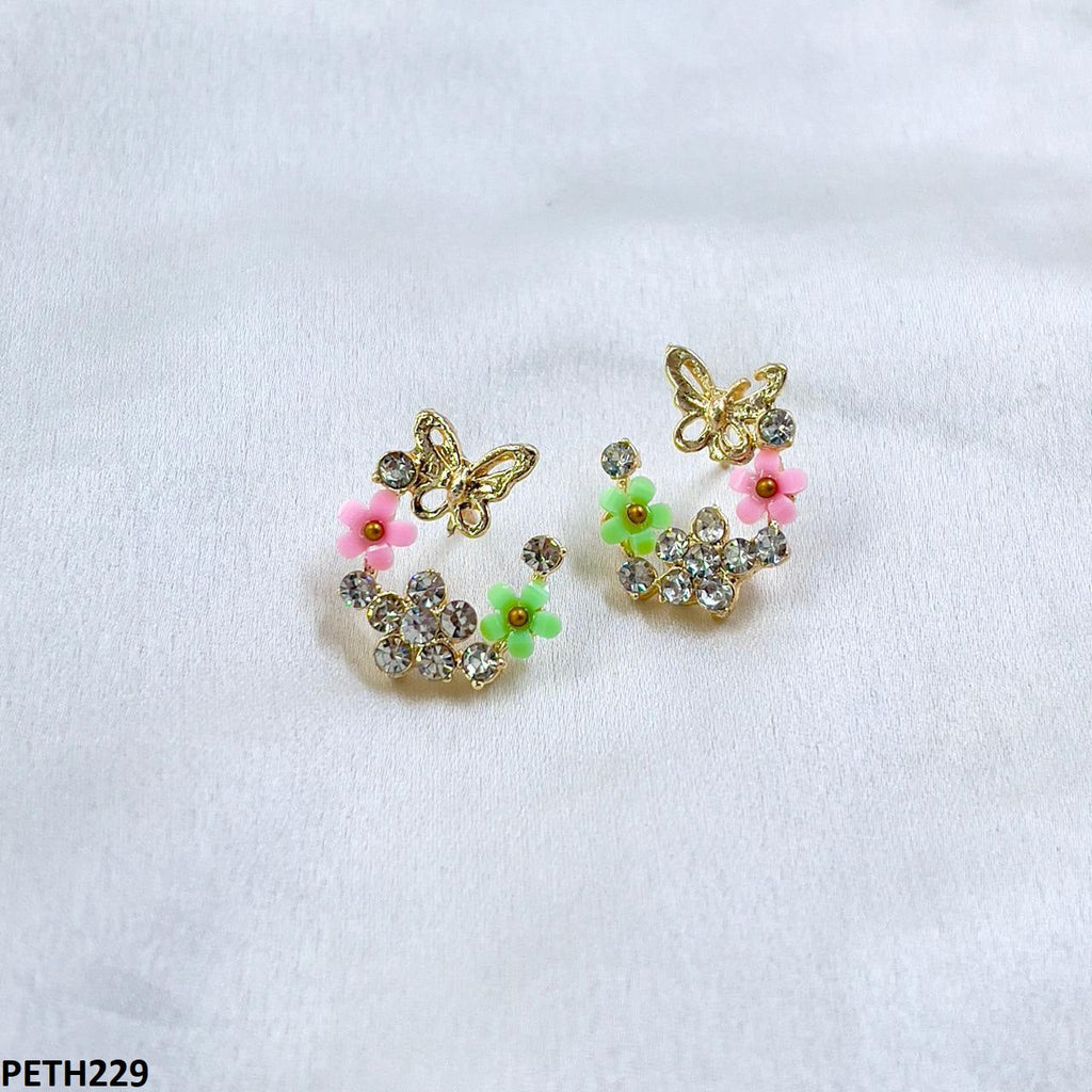 Flower/Butterfly Tops Pair