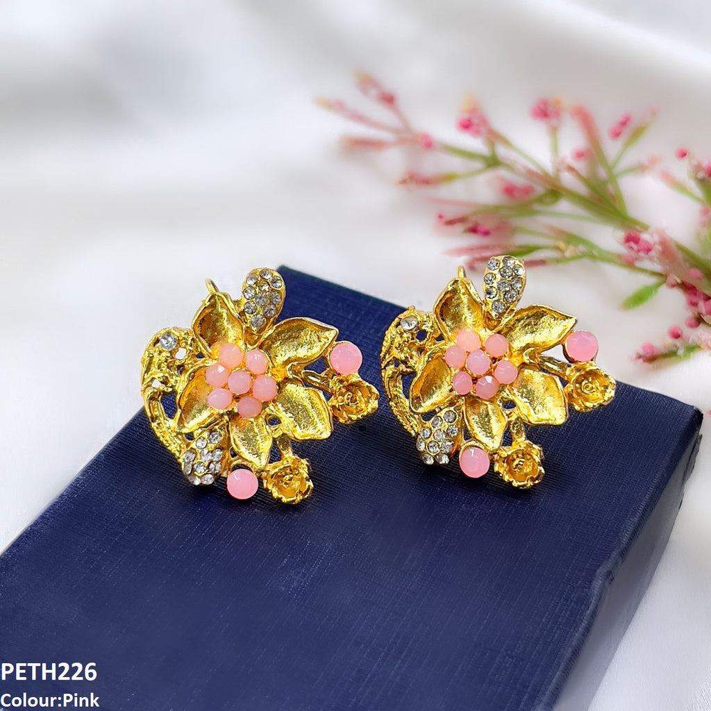 Leaf Flower Tops Pair