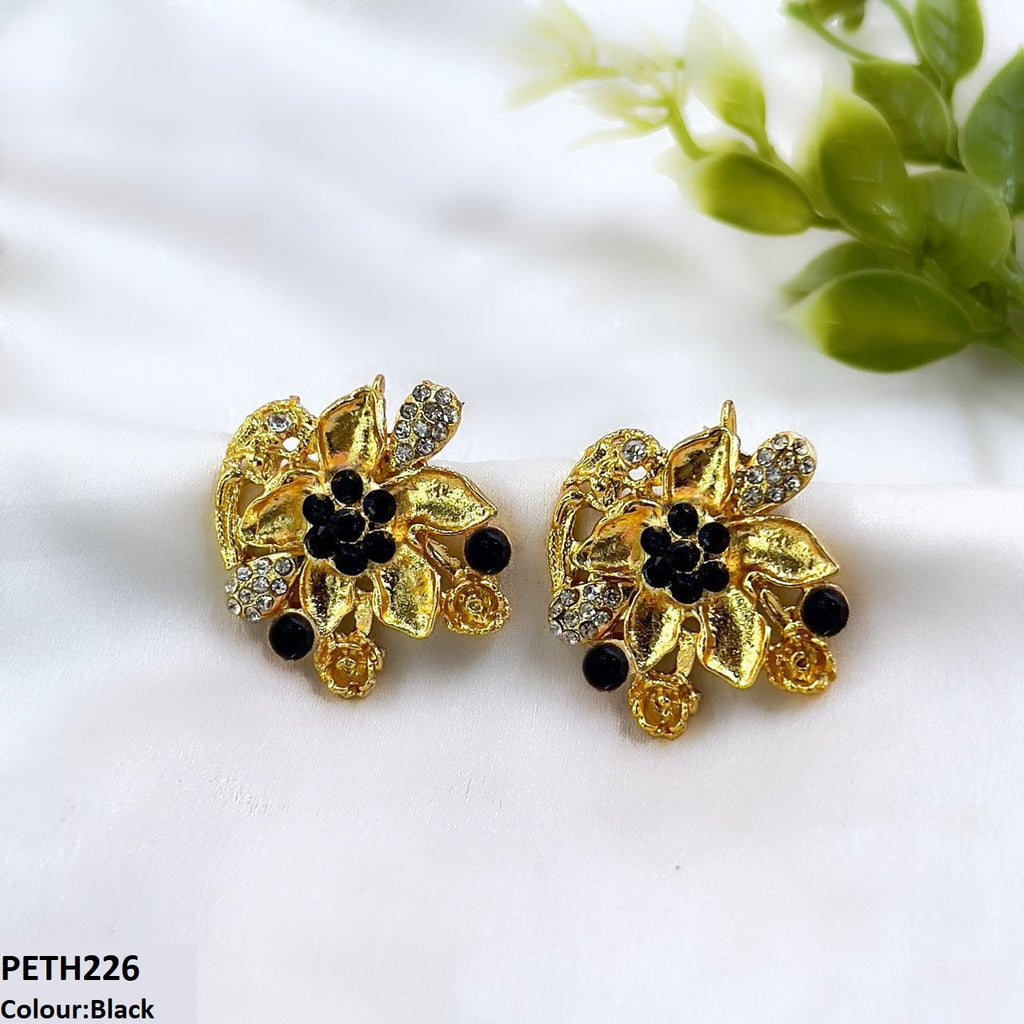 Leaf Flower Tops Pair