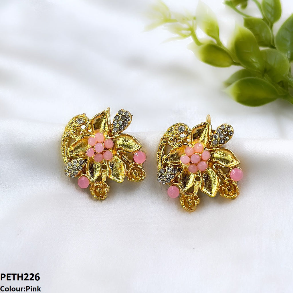 Leaf Flower Tops Pair