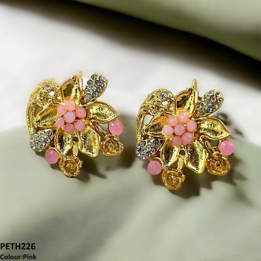 Leaf Flower Tops Pair
