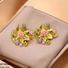 Leaf Flower Tops Pair