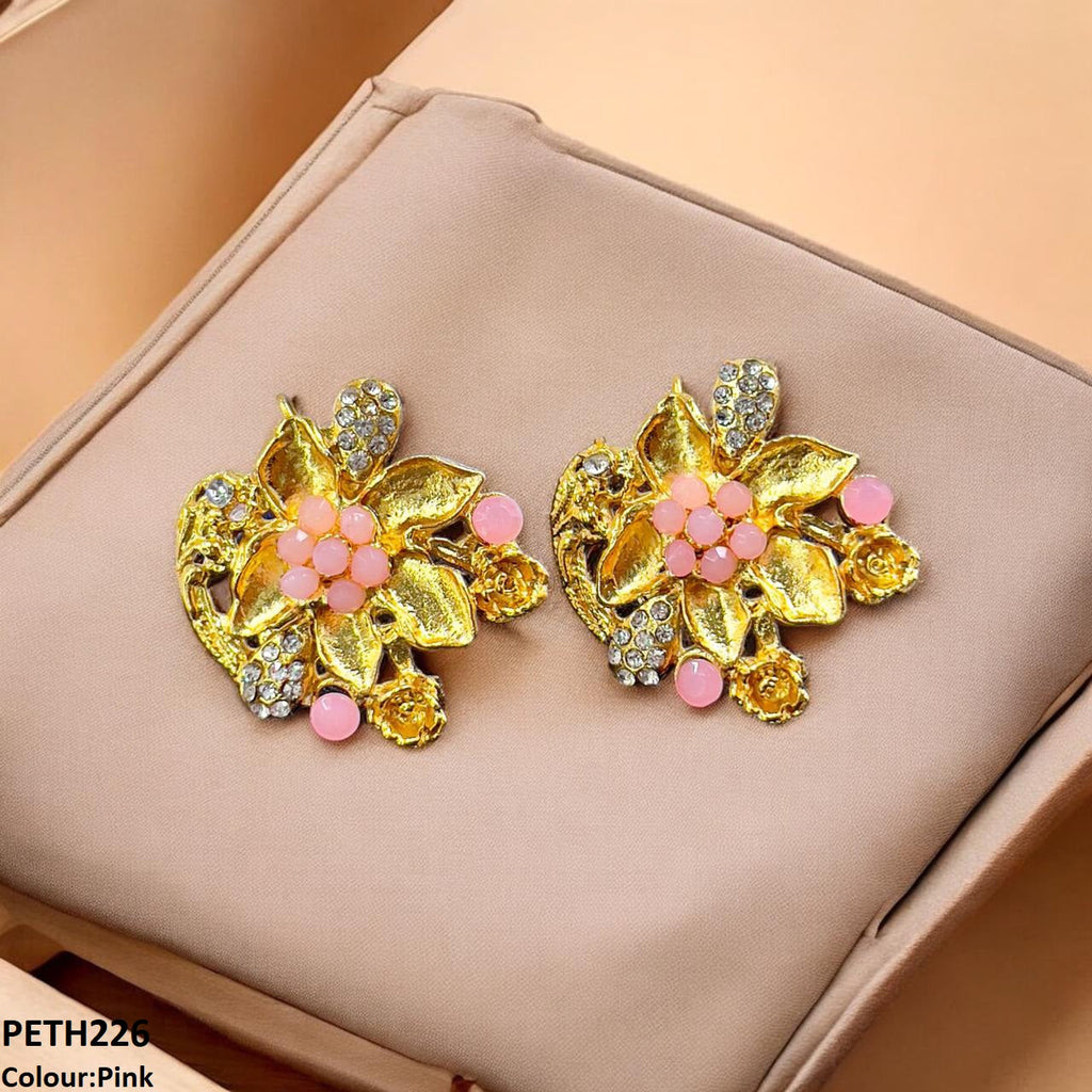 Leaf Flower Tops Pair