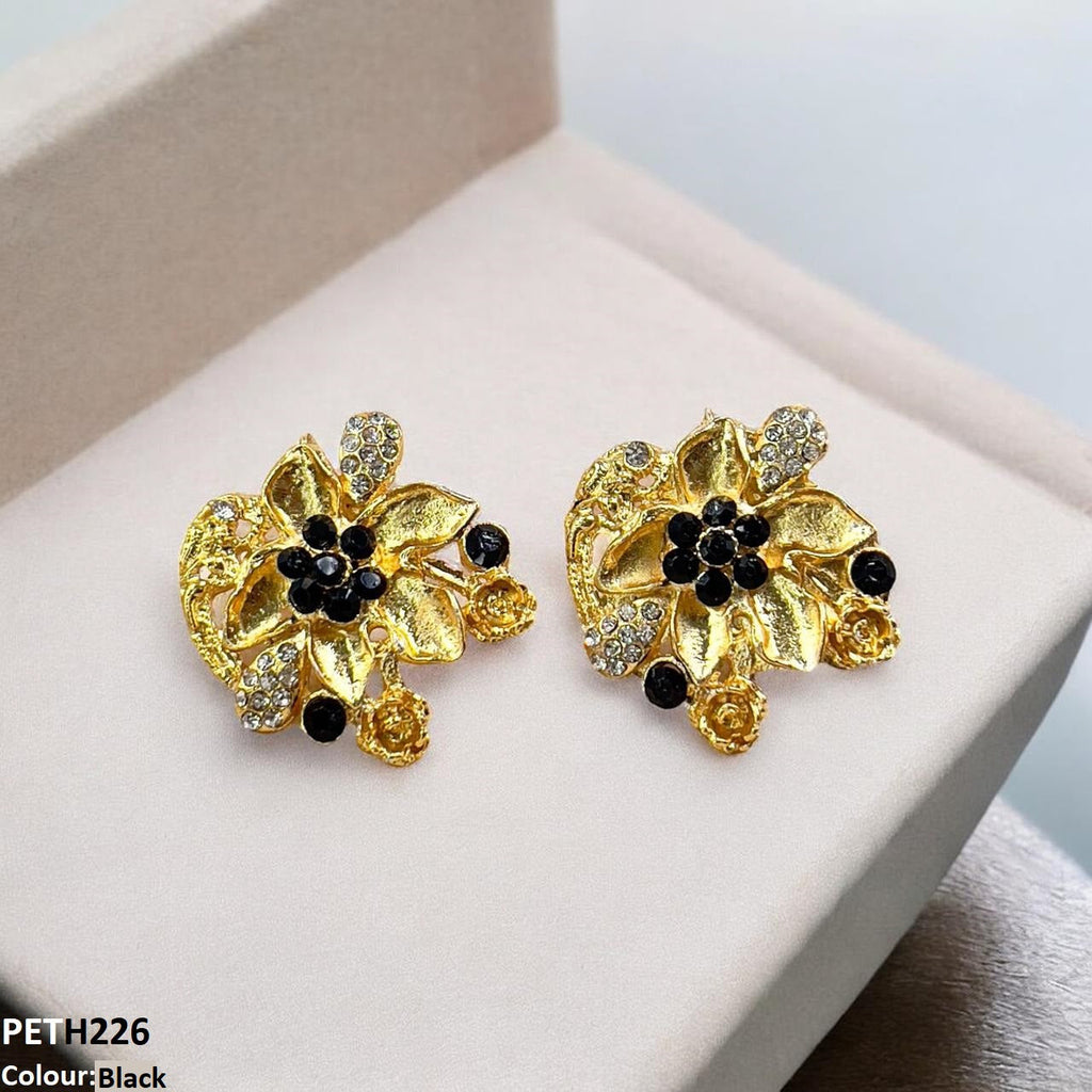 Leaf Flower Tops Pair