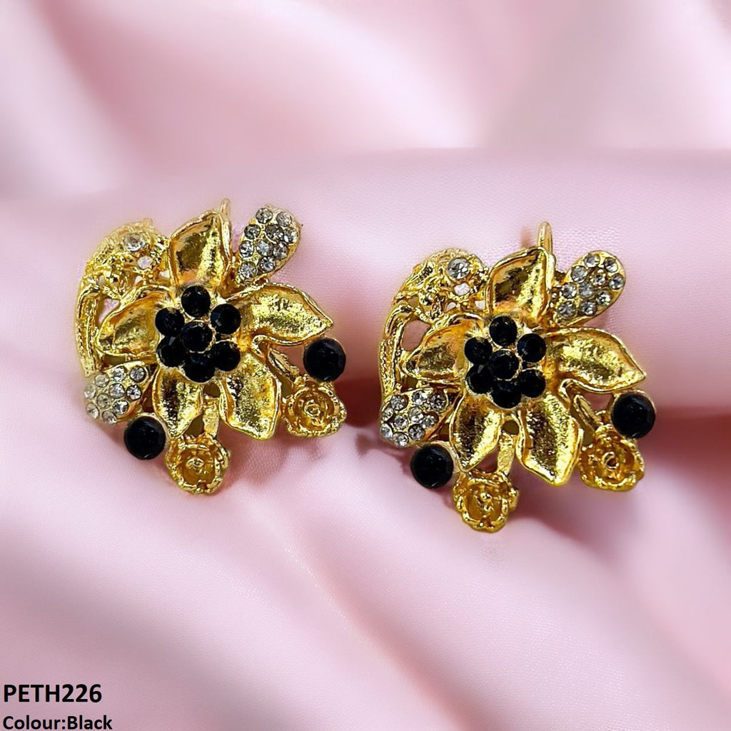 Leaf Flower Tops Pair
