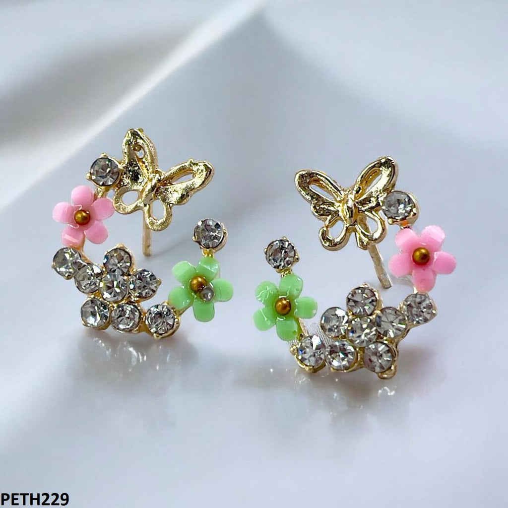 Flower/Butterfly Tops Pair