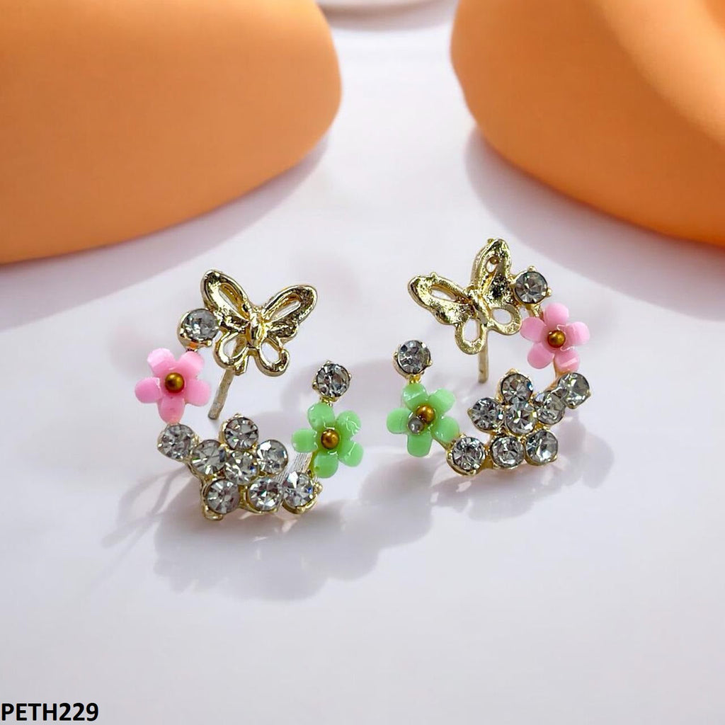 Flower/Butterfly Tops Pair