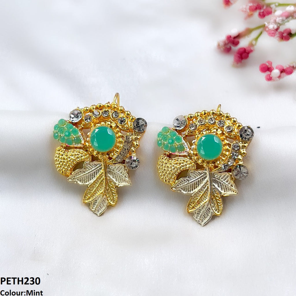 Round/Leaf Tops Pair