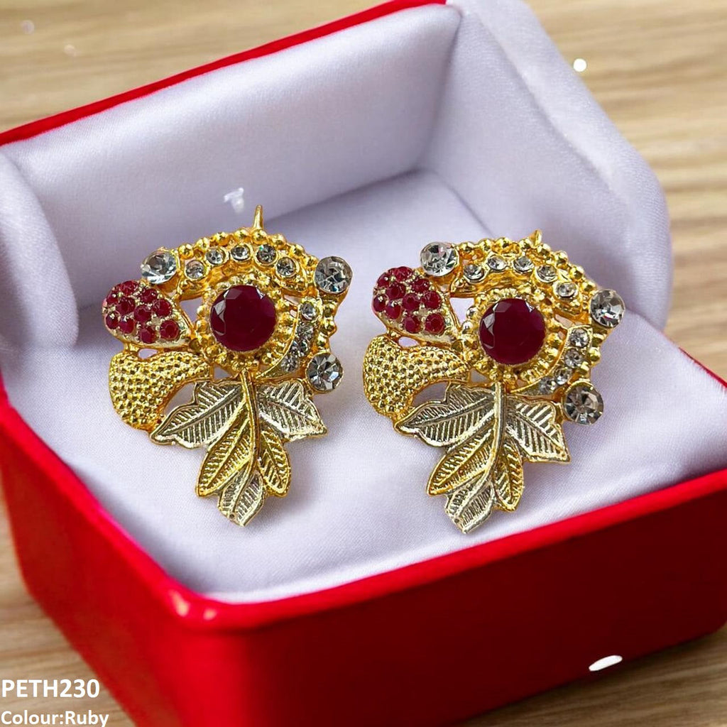 Round/Leaf Tops Pair