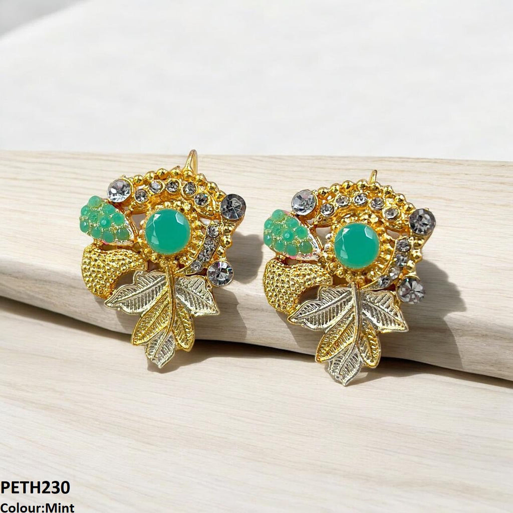 Round/Leaf Tops Pair
