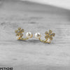 Flower Pearl Tops Pair