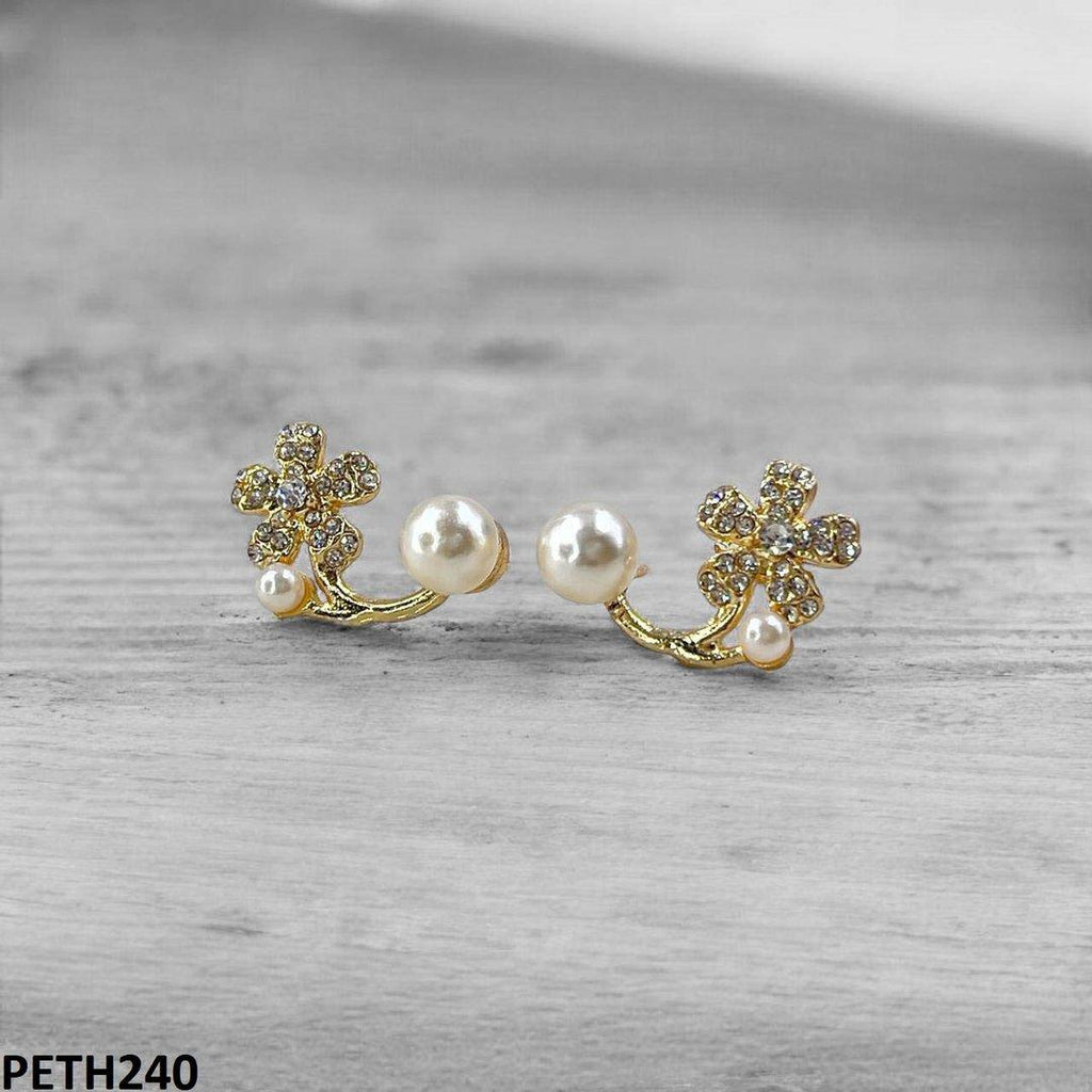 Flower Pearl Tops Pair