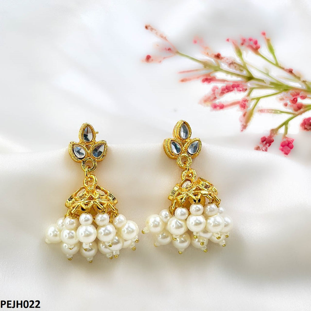 Tear Pearl Drop Jhumki