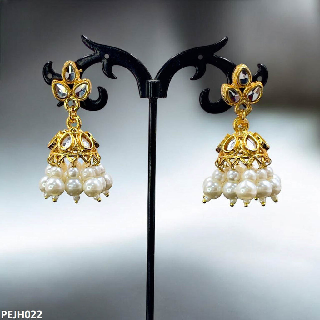 Tear Pearl Drop Jhumki