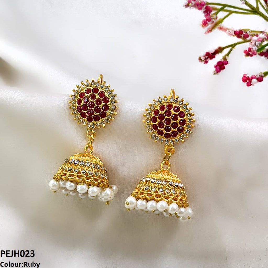 Round Drop Jhumki