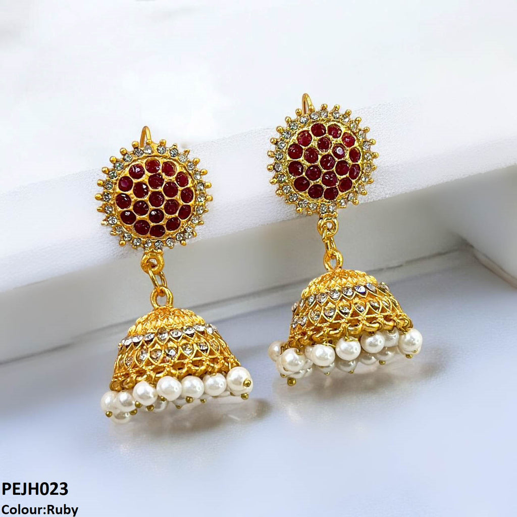 Round Drop Jhumki