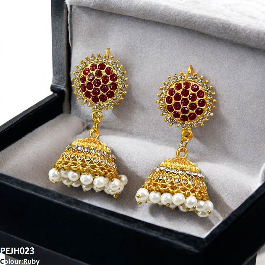 Round Drop Jhumki
