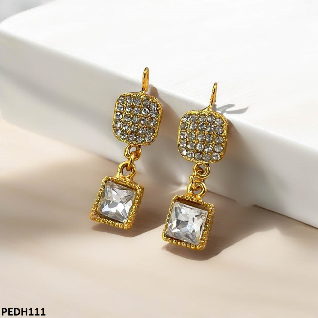Square Drop Earrings