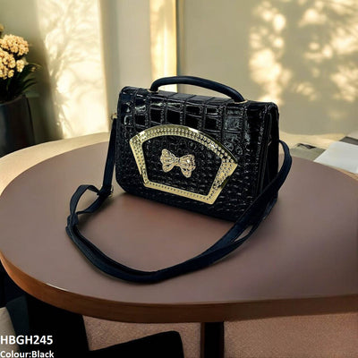 Crocodile Pattern Hand Bag
