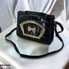 Crocodile Pattern Hand Bag