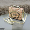 Crocodile Pattern Hand Bag