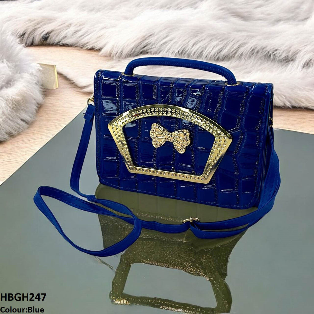 Crocodile Pattern Hand Bag