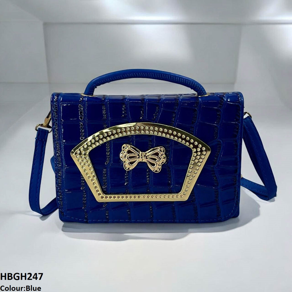 Crocodile Pattern Hand Bag