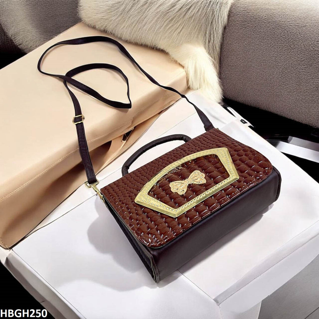 Crocodile Pattern Hand Bag