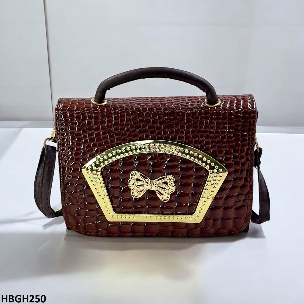 Crocodile Pattern Hand Bag
