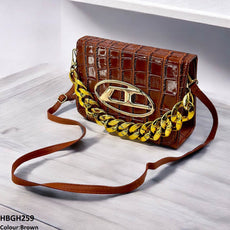 Chain Oval Batch Hand Bag